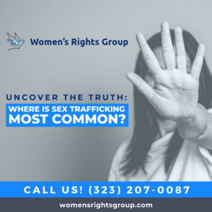 where is sex trafficking most common