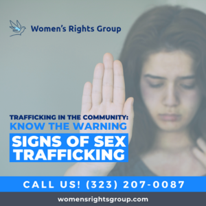 warning signs of sex trafficking