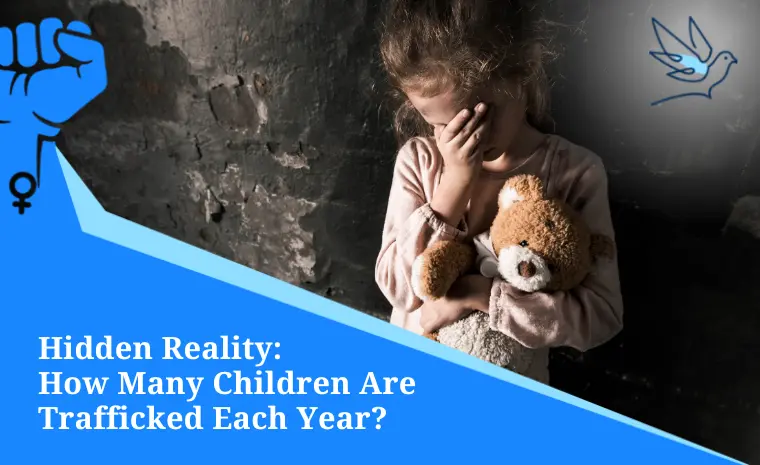 how many children are trafficked each year